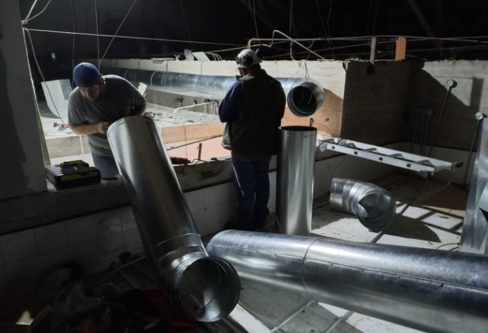 Climatización Integral y Acondicionamiento Termomecánico — Polideportivo Médanos