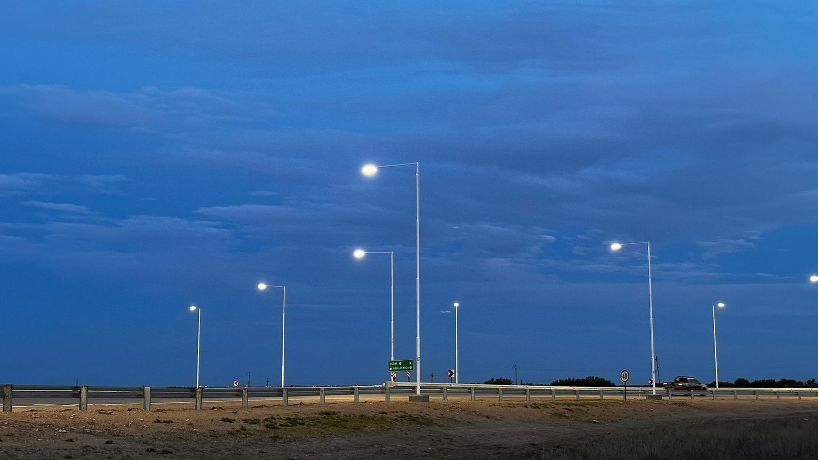 Iluminación LED Ruta Nacional N°35 – Bahía Blanca